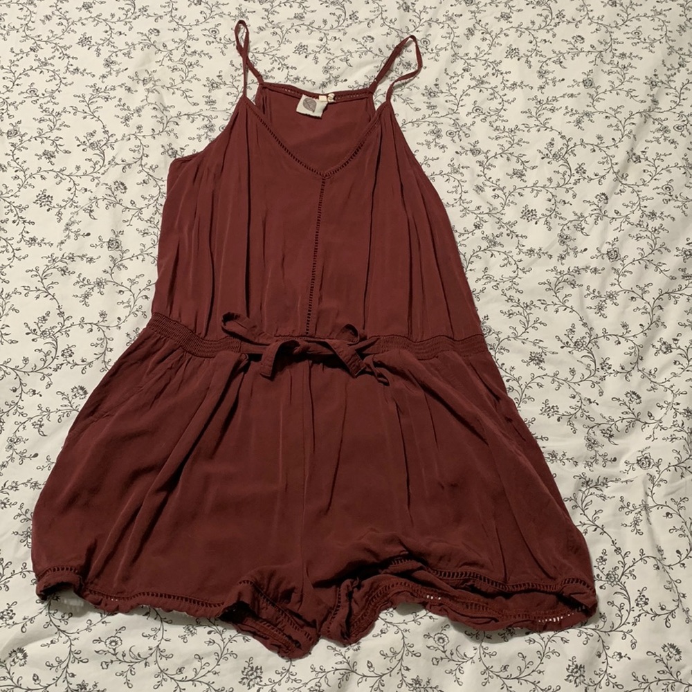 Maroon romper ❤️‍🔥